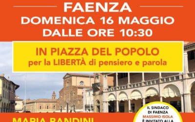 No Paura Day a Faenza del 16 Maggio