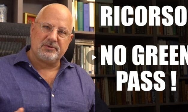 RICORSO: NO GREEN-PASS