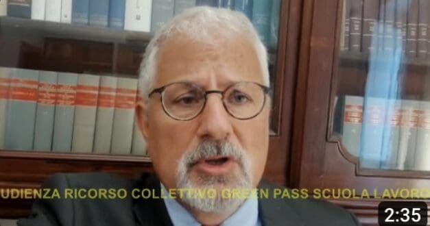 UDIENZA RICORSO COLLETTIVO GREEN PASS SCUOLA LAVORO